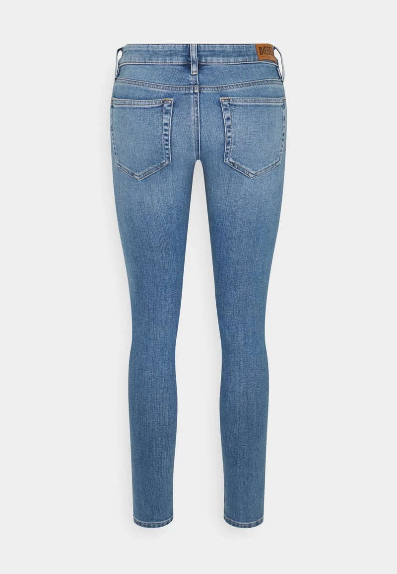 Diesel Mujer SLANDY-LOW-ZIP - Vaqueros Pitillo - Light Blue 4 Diesel Mujer SLANDY-LOW-ZIP - Vaqueros Pitillo - Light Blue - Imagen 2