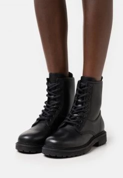 Diesel Mujer D-ALABHAMA CB W - Botines Con Cordones - Black