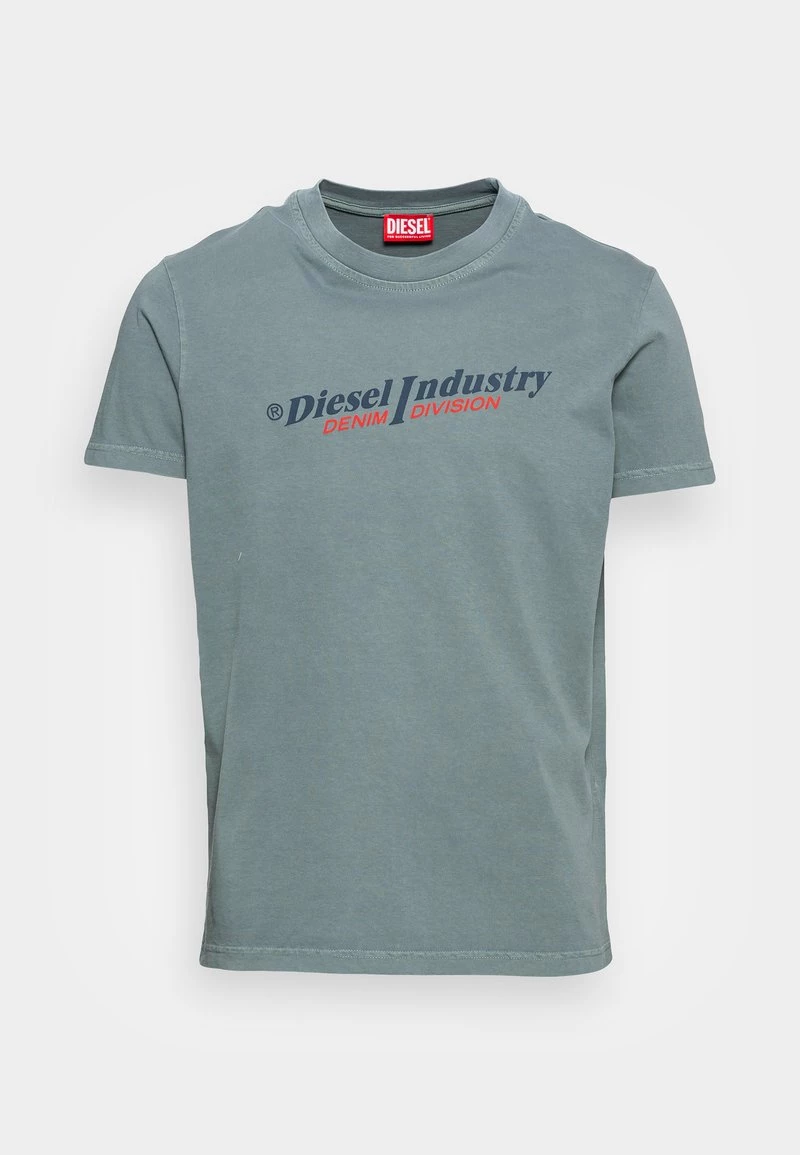 Diesel Hombre DIEGOR - Camiseta Estampada - Blue 6 Diesel Hombre DIEGOR - Camiseta Estampada - Blue - Imagen 4