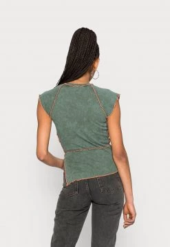 Diesel Mujer SKYOVER - Camiseta Estampada - Green 9 Diesel Mujer SKYOVER - Camiseta Estampada - Green -Ritmo Diesel Tienda 96a9b81dfc2e49baa6154084c7bdb734