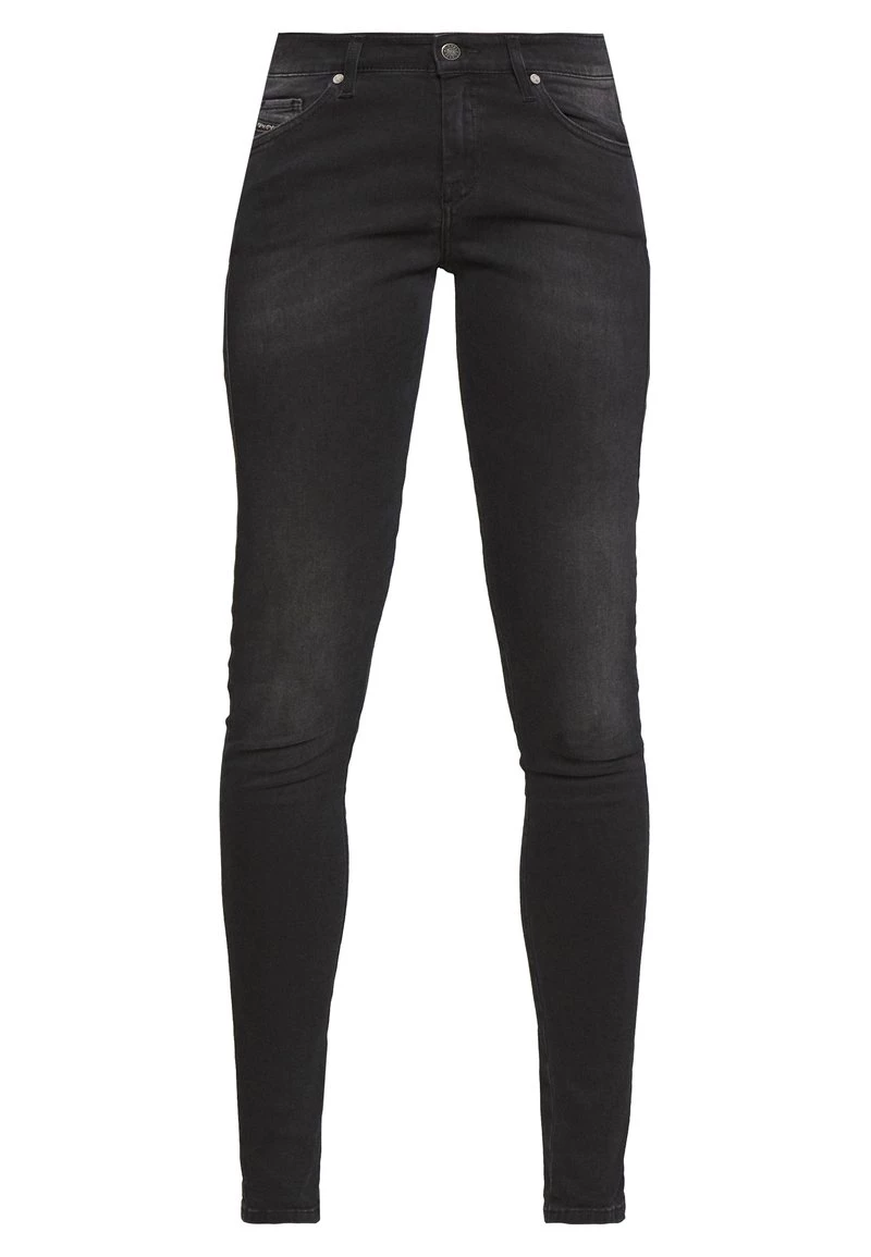Diesel Mujer SLANDY - Vaqueros Pitillo - Washed Black 7 Diesel Mujer SLANDY - Vaqueros Pitillo - Washed Black - Imagen 5