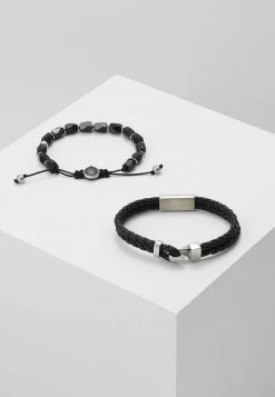 Diesel Hombre STACKABLES SET - Pulsera - Black -Ritmo Diesel Tienda 980ab3b47b884d649cca8f335bc40ec4