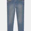 Diesel Niños SLANDY HIGH - Vaqueros Pitillo - Light-blue Denim