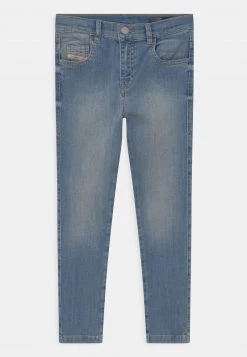 Diesel Niños SLANDY HIGH - Vaqueros Pitillo - Light-blue Denim