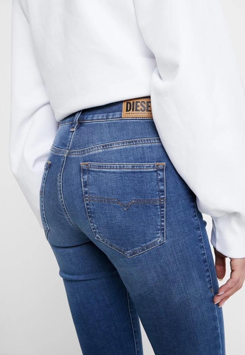 Diesel Mujer D-ROISIN - Vaqueros Pitillo - Indigo 6 Diesel Mujer D-ROISIN - Vaqueros Pitillo - Indigo - Imagen 4