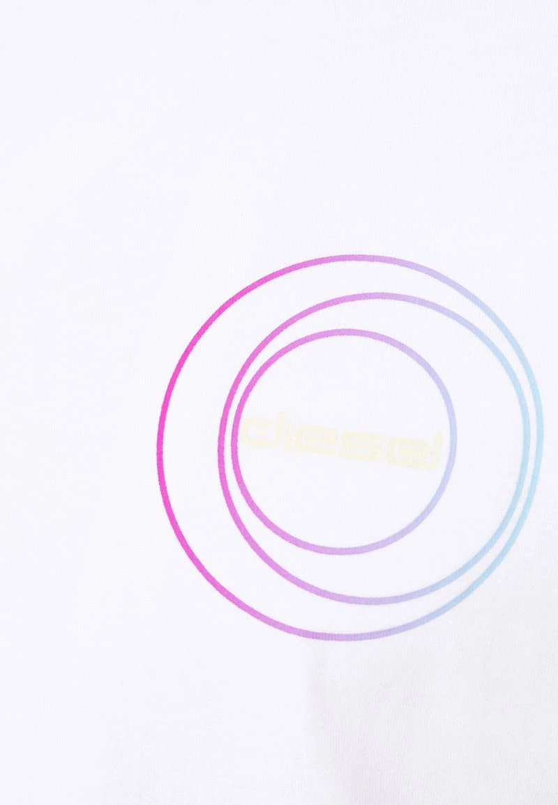 Diesel Hombre JUST - Camiseta Estampada - White 5 Diesel Hombre JUST - Camiseta Estampada - White - Imagen 3