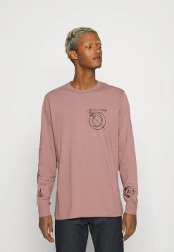 Diesel Unisexo T-JUST-LS-B52 UNISEX - Camiseta Estampada - Aubergine