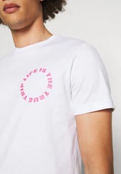 Diesel Hombre T-DIEGOS-B7 - Camiseta Estampada - White -Ritmo Diesel Tienda 9fccff0ce80b4b288906f9b85715ce99