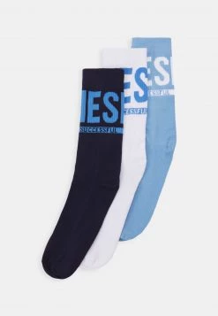 Diesel Unisexo SKM-RAY-THREEPACK 3 PACK - Calcetines - Blue/white