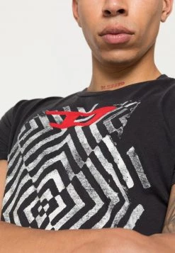 Diesel Hombre DIEGOR - Camiseta Estampada - Black -Ritmo Diesel Tienda a563aafa006b4e148a9784824357615d