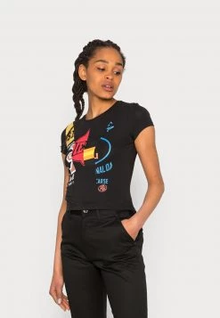 Diesel Mujer T-CUTIE - Camiseta Estampada - Black