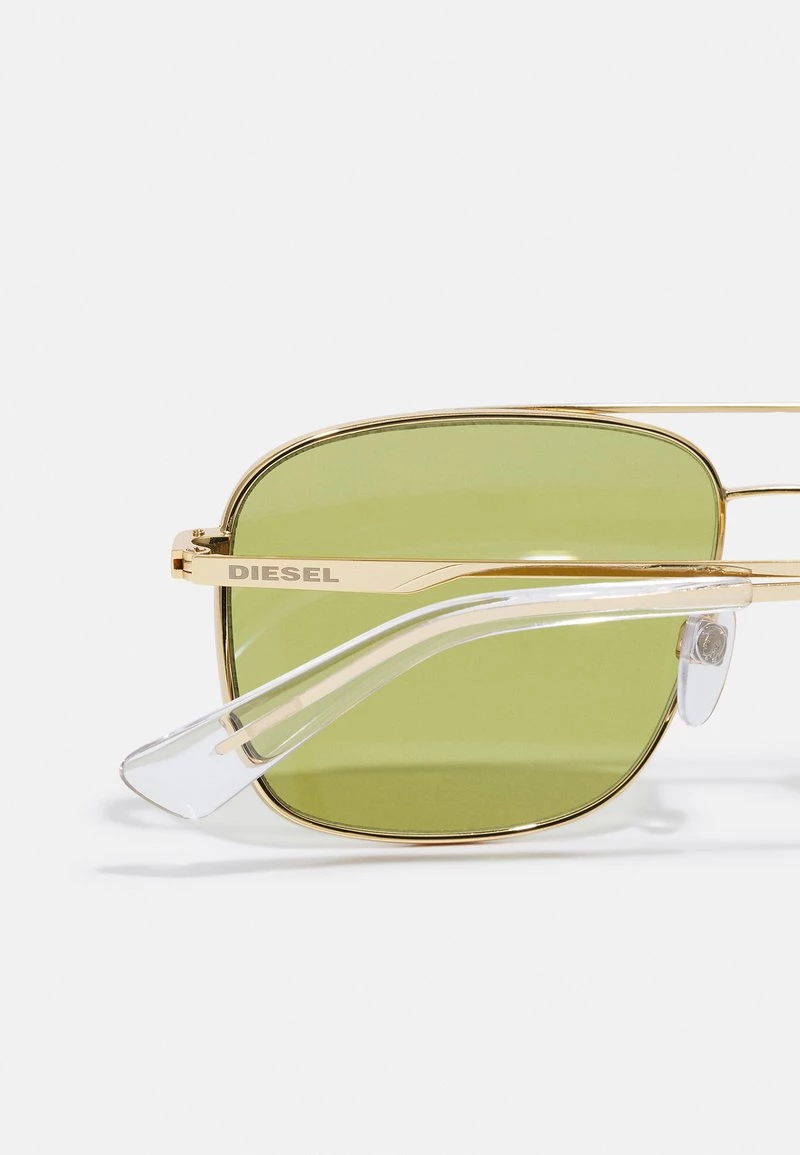 Diesel Unisexo Gafas De Sol - Shiny Deep Gold-coloured/green 6 Diesel Unisexo Gafas De Sol - Shiny Deep Gold-coloured/green - Imagen 4