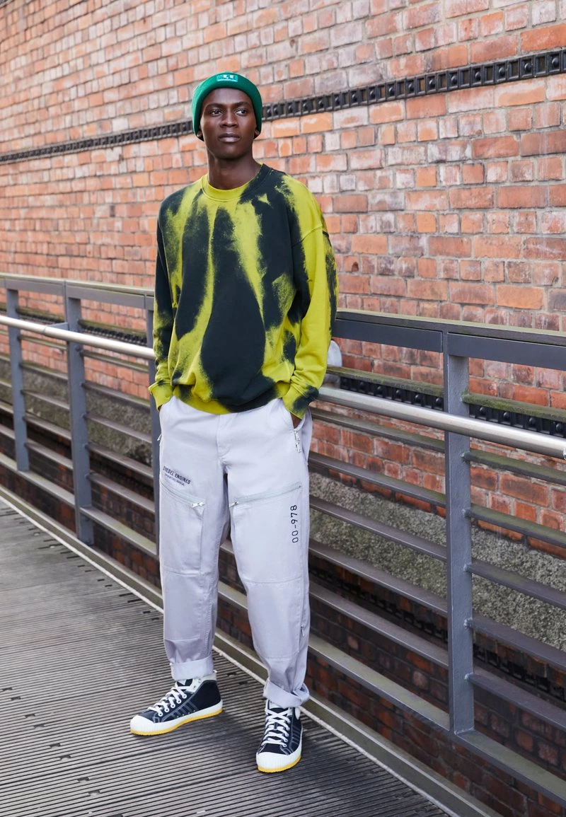 Diesel Unisexo MART UNISEX - Sudadera - Yellow/black 4 Diesel Unisexo MART UNISEX - Sudadera - Yellow/black - Imagen 2