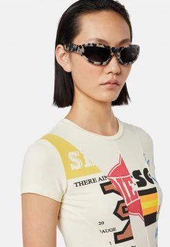 Diesel Mujer T CUTIE - Camiseta Estampada - White -Ritmo Diesel Tienda a885fd6fb991415dbbd3ee577811d498