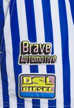 Diesel Hombre CAYBAY - Bañador - Blue/white -Ritmo Diesel Tienda a9e85227a4484c73a15f262bf73deed3