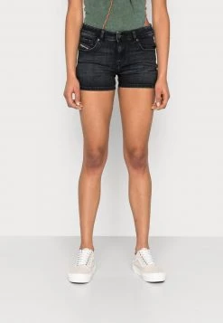 Mujer DE-LYLA-SHORT DIESEL LIBRARY - Shorts Vaqueros - Black/gray