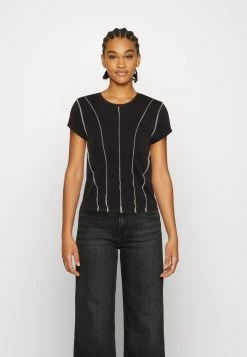 Diesel Mujer CUTIELOCK - Camiseta Estampada - Black