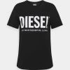 Diesel Mujer SILY LOGO - Camiseta Estampada - Schwarz -Ritmo Diesel Tienda aa8b8edaa29c4a978e4c57fd9ee7bebf