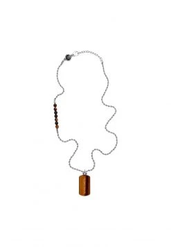 Diesel Hombre Collar - Silver