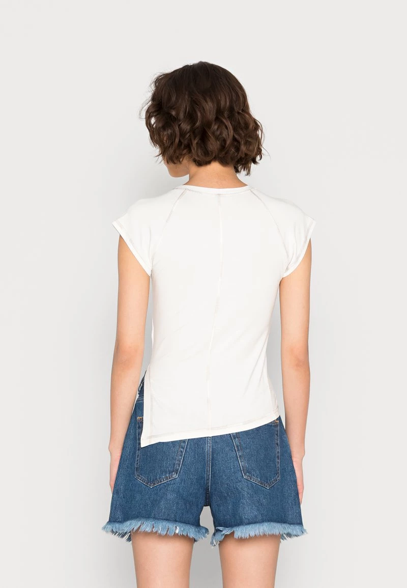 Diesel Mujer T-SKYOVERALL - Camiseta Básica - White 5 Diesel Mujer T-SKYOVERALL - Camiseta Básica - White - Imagen 3