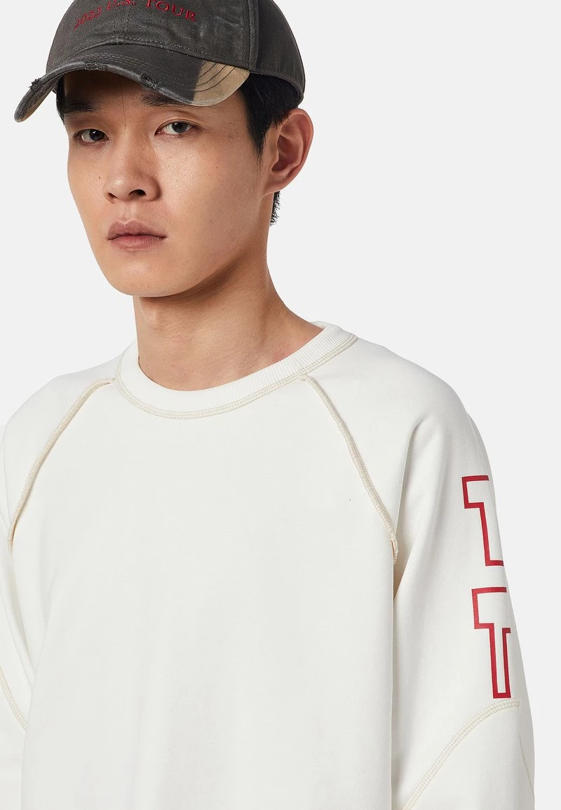 Diesel Hombre RAGLE - Sudadera - White 6 Diesel Hombre RAGLE - Sudadera - White - Imagen 4