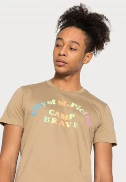 Diesel Hombre T-INY-C1 - Camiseta Estampada - Beige 11 Diesel Hombre T-INY-C1 - Camiseta Estampada - Beige -Ritmo Diesel Tienda af97cdab8cc2455b8a3bd5075692e064