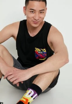 Diesel Unisexo PRIDE LOCOARM UNISEX - Top - Black -Ritmo Diesel Tienda b127bfbb120848da87098ad1b3e24d7e