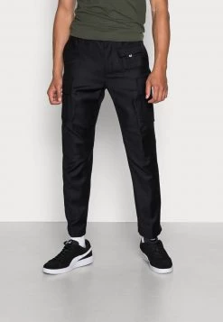 Diesel Hombre Pantalones Cargo - Black