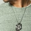 Diesel Hombre Collar - Silver-coloured 1 Diesel Hombre Collar - Silver-coloured -Ritmo Diesel Tienda b1aa4546aeaf423389ee851720e543a2