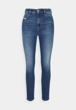 Diesel Mujer D-SLANDY-HIGH - Vaqueros Pitillo - Denim Blue