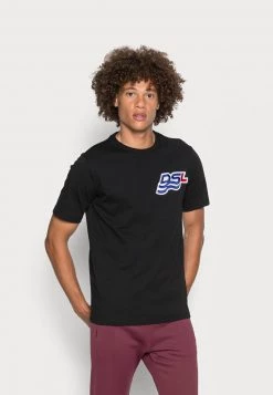 Diesel Hombre Camiseta Estampada - Black