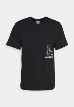 Diesel Hombre TUBOLAR - Camiseta Estampada - Black 10 Diesel Hombre TUBOLAR - Camiseta Estampada - Black -Ritmo Diesel Tienda b3be7e8ffc0140d5b133fbd135fbd103