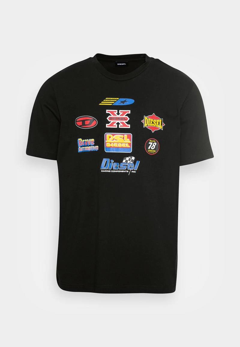 Diesel Hombre JUST - Camiseta Estampada - Black 6 Diesel Hombre JUST - Camiseta Estampada - Black - Imagen 4