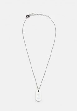 Diesel Hombre Collar - Silver-coloured