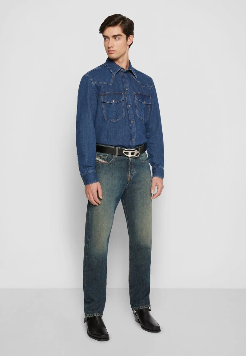 Diesel Hombre 2020 D VIKER LIBRARY - Vaqueros Rectos - Dark Blue 4 Diesel Hombre 2020 D VIKER LIBRARY - Vaqueros Rectos - Dark Blue - Imagen 2