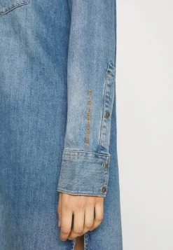 Diesel Mujer BLANCHE - Vestido Vaquero - Denim Blue -Ritmo Diesel Tienda ba13df190a3243ccb49edb17c129dc76