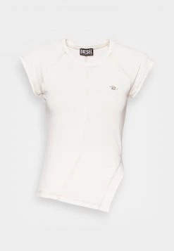 Diesel Mujer T-SKYOVERALL - Camiseta Básica - White 10 Diesel Mujer T-SKYOVERALL - Camiseta Básica - White -Ritmo Diesel Tienda ba5bf2b8d9f44c21b693e502711f0da8