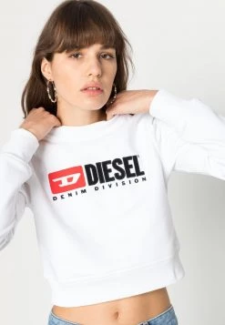 Diesel Mujer F-SLIMMY-DIV - Sudadera - White -Ritmo Diesel Tienda baa2df18535f478eafa7a5d448b86df2