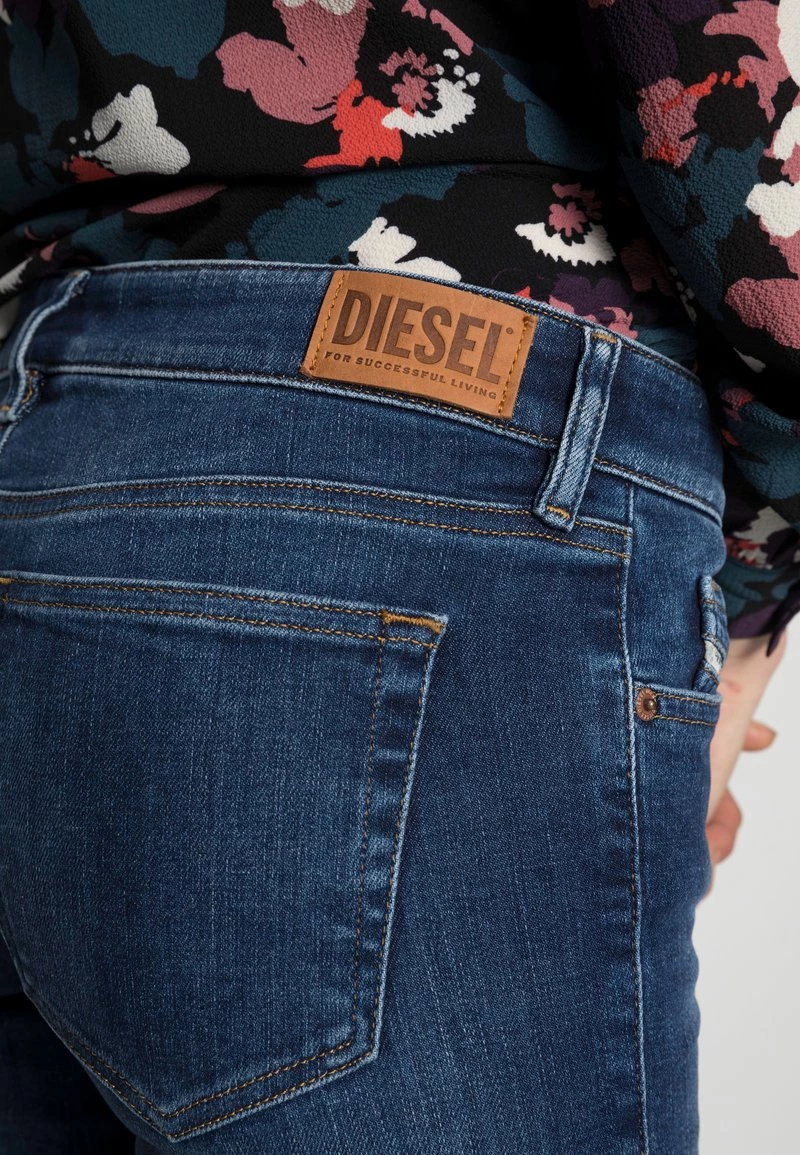 Diesel Mujer SLANDY-LOW - Vaqueros Pitillo - Dark Blue 7 Diesel Mujer SLANDY-LOW - Vaqueros Pitillo - Dark Blue - Imagen 5