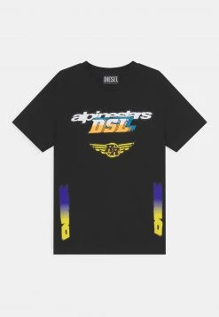 Diesel Niños Camiseta Estampada - Nero