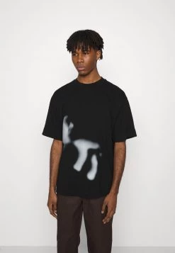 Diesel Hombre BEGGI - Camiseta Estampada - Black