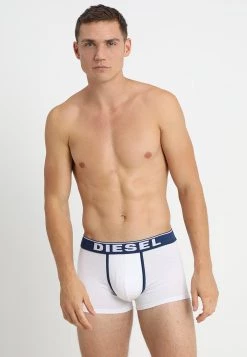 Diesel Hombre DAMIEN 3 PACK - Culotte - Dunkelblau/weiß/grau