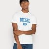 Diesel Hombre DIEGOR - Camiseta Estampada - White -Ritmo Diesel Tienda c20dde67d54f47b783a4f9e3e84e36f5
