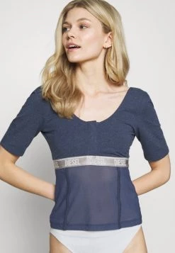 Diesel Mujer UFTEE-TOPCUT-DN - Camiseta De Pijama - Indigo -Ritmo Diesel Tienda c22af91fa1ef4d62aa7a41d1b9b5c59a