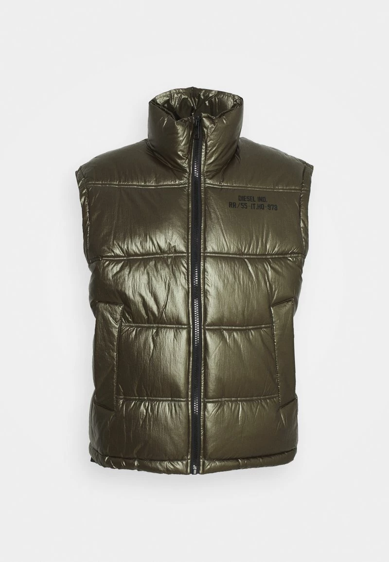 Diesel Hombre W-NORTH GIACCA - Chaleco - Olive 3 Diesel Hombre W-NORTH GIACCA - Chaleco - Olive