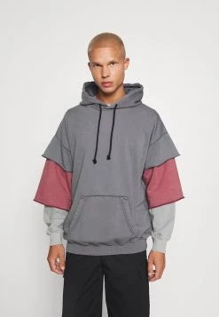 Diesel Unisexo S-GRUBBER UNISEX - Jersey Con Capucha - Grey