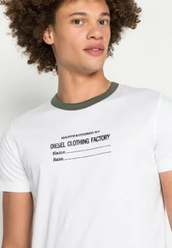 Diesel Hombre DIEGOR - Camiseta Estampada - White 11 Diesel Hombre DIEGOR - Camiseta Estampada - White -Ritmo Diesel Tienda c381ac772f05444fa317a663b6f1b6d1