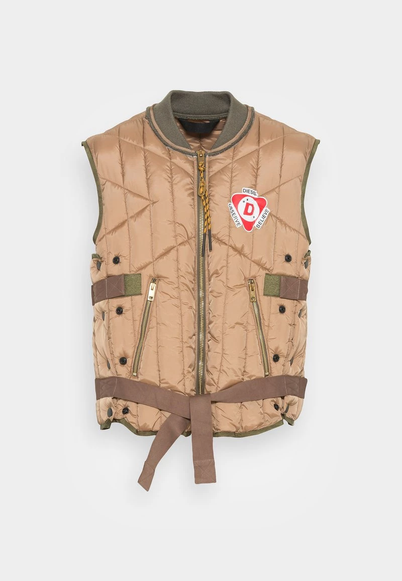 Diesel Hombre J-HAWLEY - Chaleco - Beige 7 Diesel Hombre J-HAWLEY - Chaleco - Beige - Imagen 5