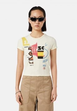Diesel Mujer T CUTIE - Camiseta Estampada - White