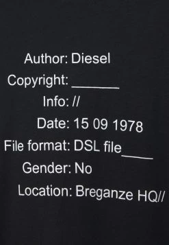 Diesel Mujer UFTEE-ELODIE - Camisón - Black -Ritmo Diesel Tienda c6c31e5e6daf489483f21d76a6a0dc50